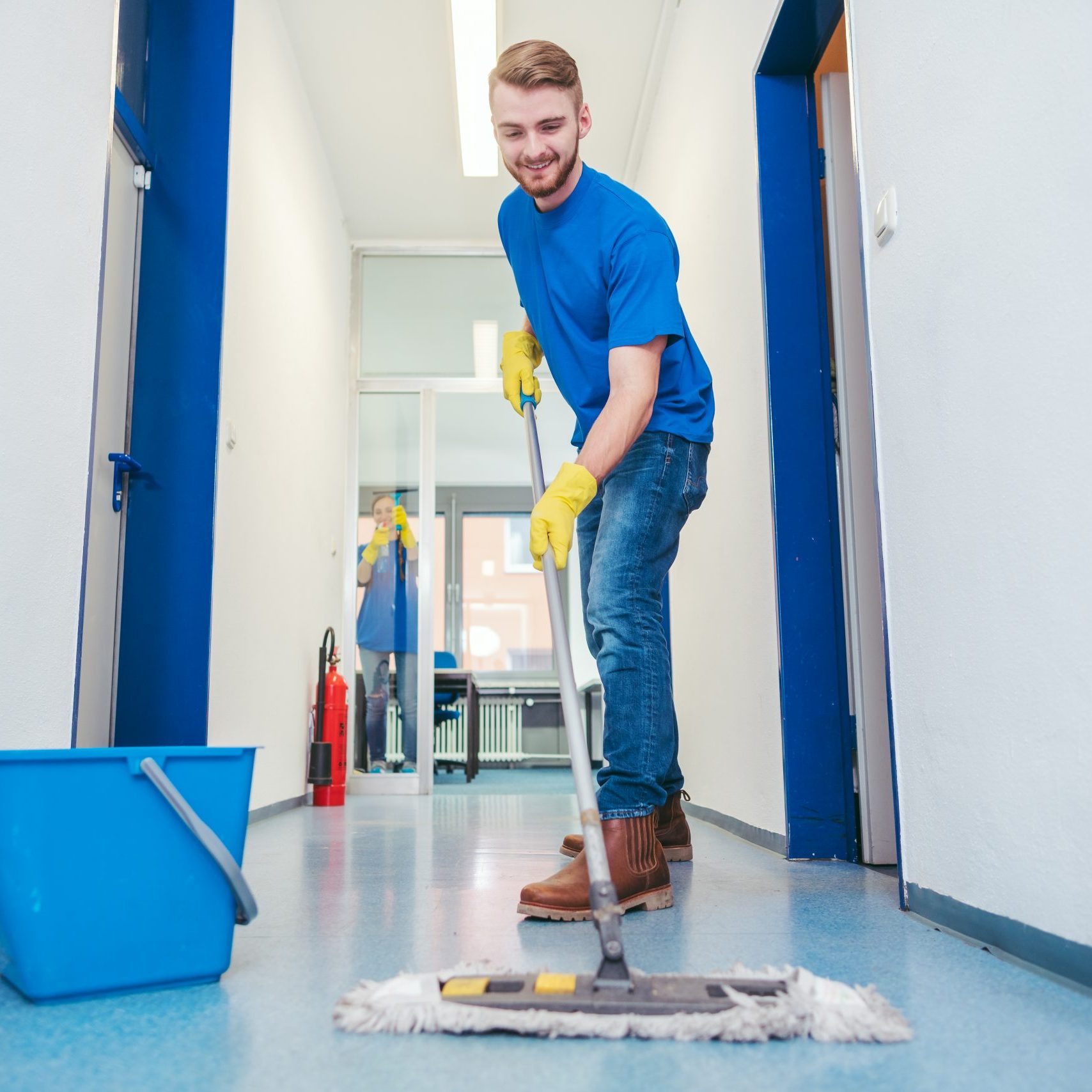 commercial facility cleaning