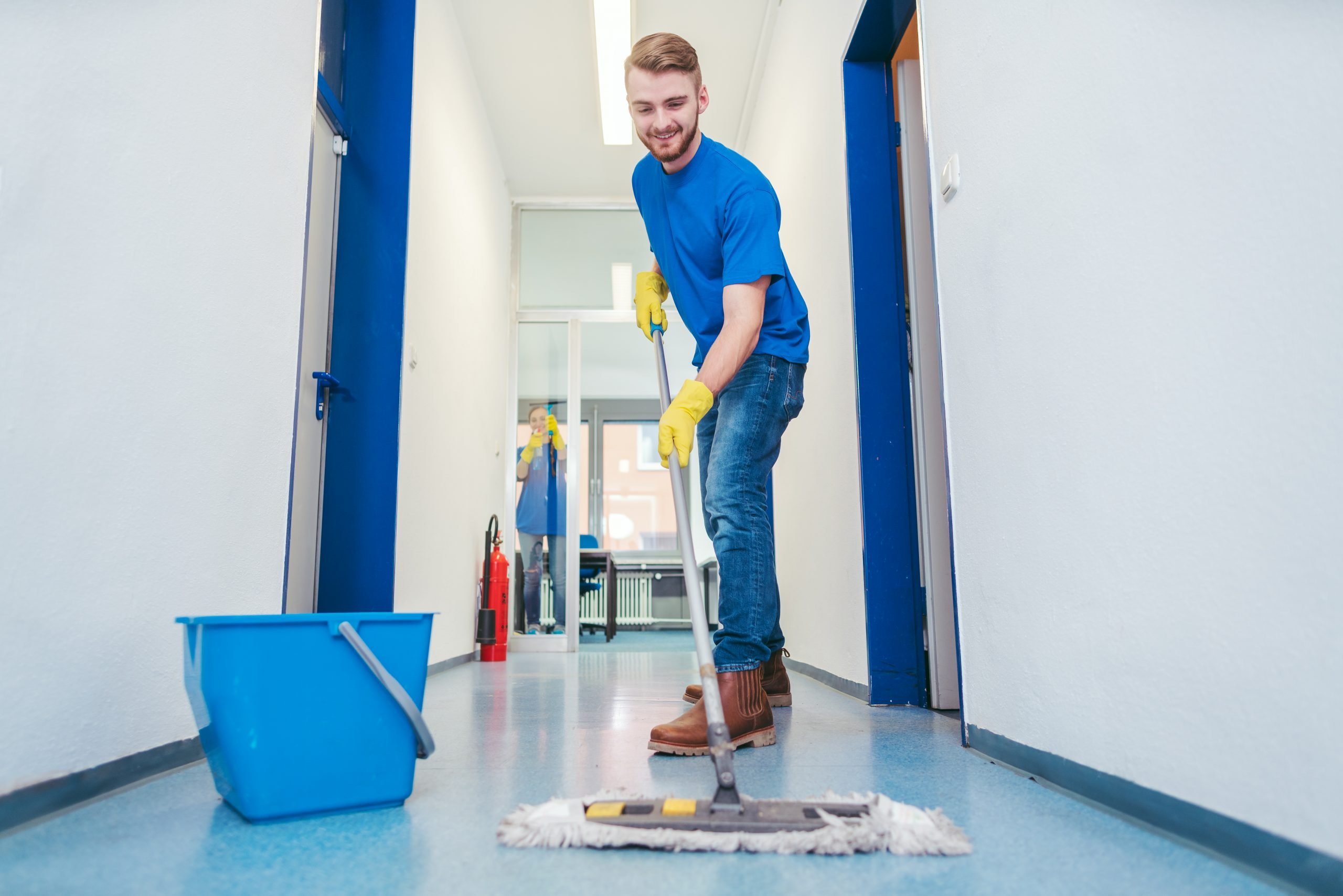 commercial facility cleaning