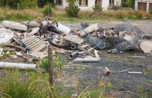 Illegal Dump on Vacant Lot